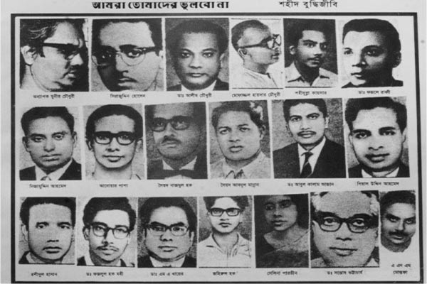 Martyred Intellectuals’ Day tomorrow