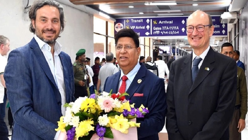 আর্জেন্টিনার পররাষ্ট্রমন্ত্রী ঢাকায় পৌঁছেছেন 