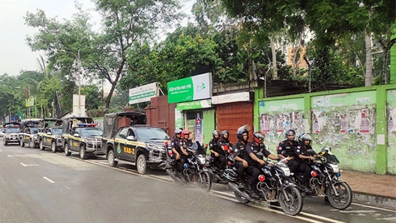 RAB strengthens security in capital Dhaka