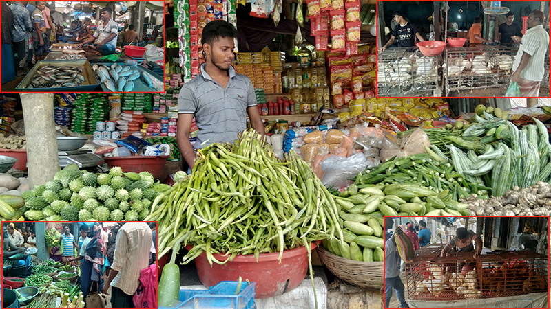 লোহাগড়ায় বেড়েছে নিত্যপণ্যের দাম