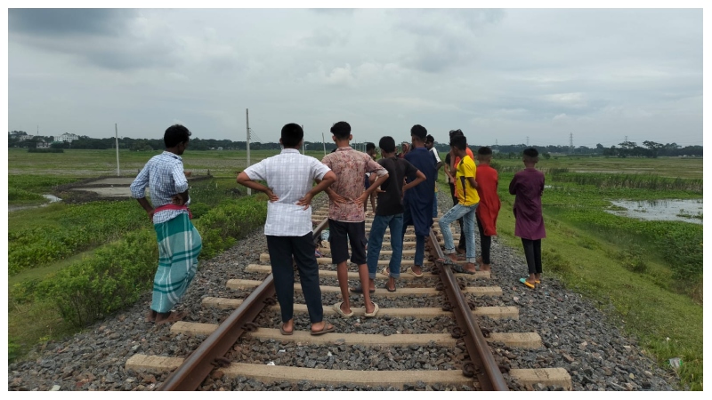 গোপালগঞ্জে ট্রেনে কাটা পড়ে প্রাণ গেল যুবকের