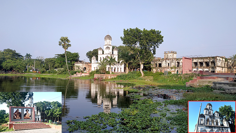 নজরুল-প্রমীলার স্মৃতিবিজরিত তেওতা জমিদার বাড়ি 