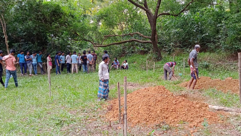 শাবিপ্রবিতে অনুমতি না নিয়েই মন্দির নির্মাণের চেষ্টা